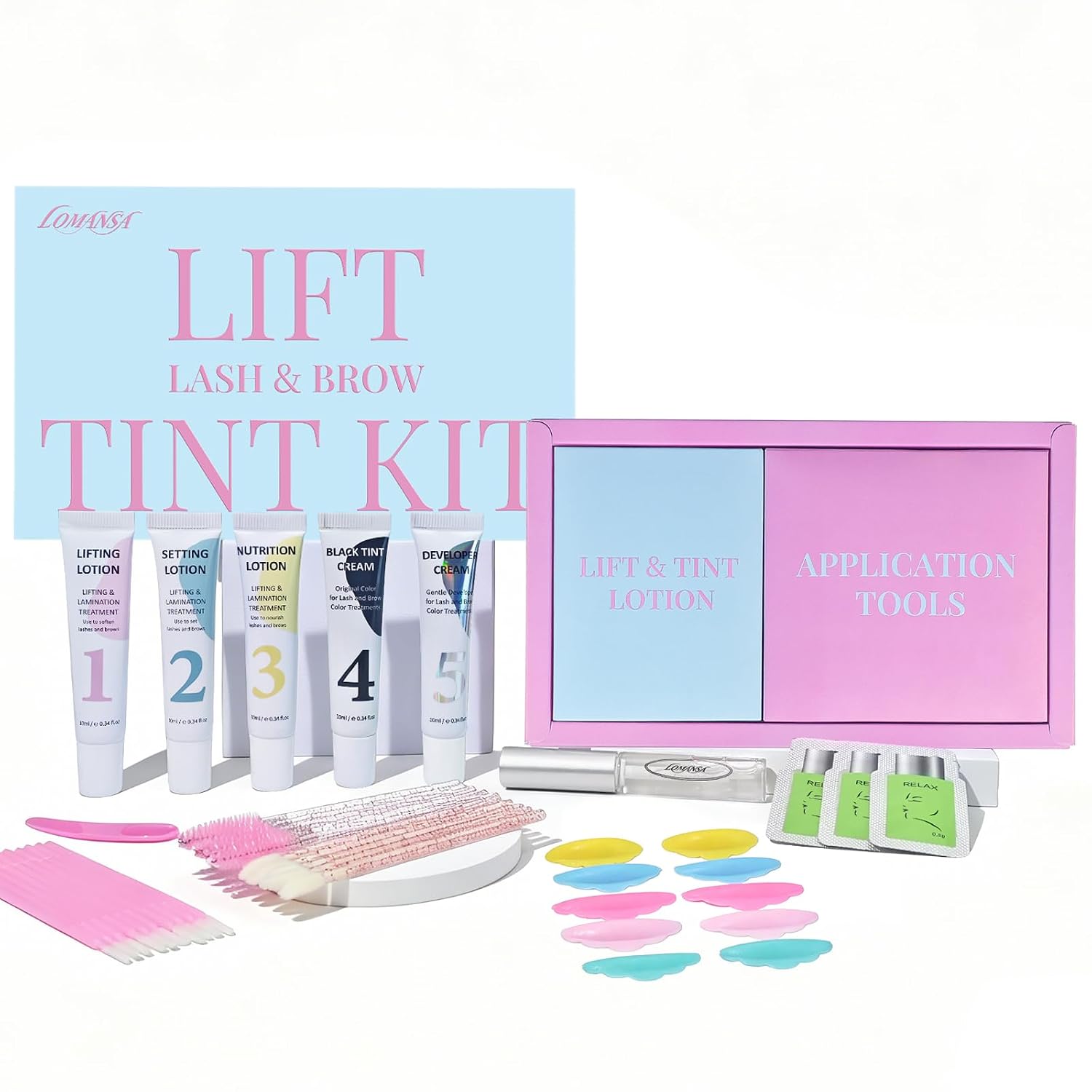 Lomansa Lash Lift and Black Ki - Lash Lift Kit review and price