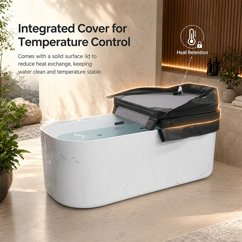 Acrylic Cold Plunge Tub Marble - Spa Wellness Gym review and price