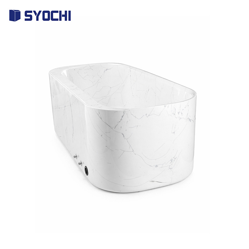 Acrylic Cold Plunge Tub Marble - Spa Wellness Gym review and price